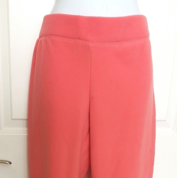 SPORTEK fleece lounge pants peach size M - Picture 5 of 7